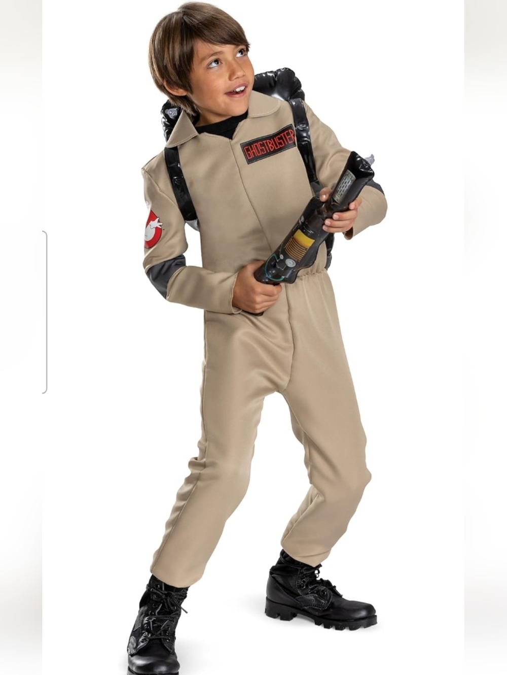 Ghostbuster Costume Medium 7/8 NEW